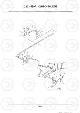 D481 CLUTCH OIL LINE HC50E, Hyundai