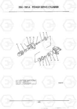 D495 POWER SERVO CYLINDER HC50E, Hyundai