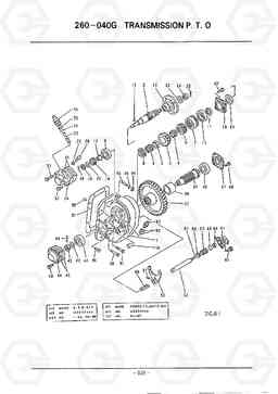 D527 TRANSMISSION P.T.O HC50E, Hyundai