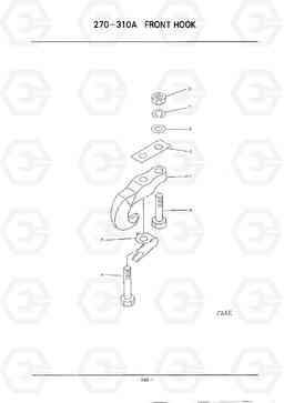 D547 FRONT HOOKS HC50E, Hyundai