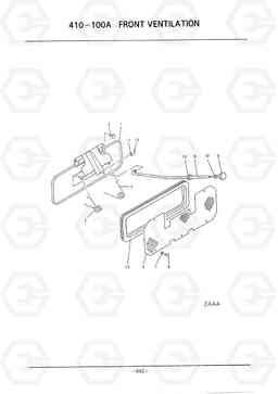 D643 FRONT VENTILATION HC50E, Hyundai