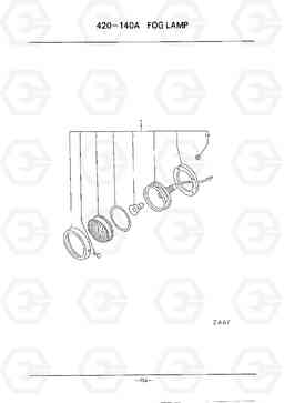 D655 FOG LAMP HC50E, Hyundai
