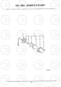 D661 LICENCE PLATE LAMP HC50E, Hyundai