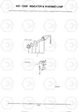 D673 INDICATOR & WARNNING LAMP HC50E, Hyundai