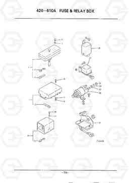 D709 FUSE & RELAY BOX HC50E, Hyundai