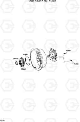 4030 PRESSURE OIL PUMP HDF15/18, Hyundai