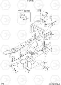 6010 FRAME HDF15/18, Hyundai