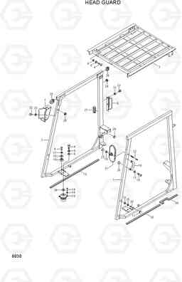 6030 HEAD GUARD HDF15/18, Hyundai