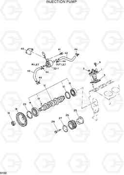 9150 INJECTION PUMP HDF15/18, Hyundai