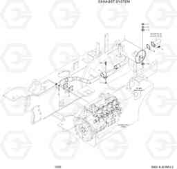 1020 EXHAUST SYSTEM HDF15/18III, Hyundai