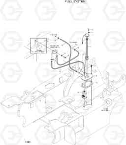 1040 FUEL SYSTEM HDF15/18III, Hyundai