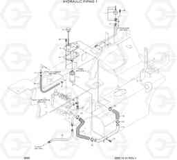 3030 HYDRAULIC PIPING 1 HDF15/18III, Hyundai