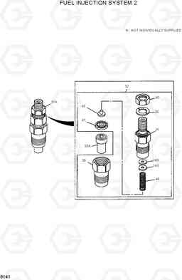 9141 FUEL INJECTION SYSTEM 2 HDF15/18III, Hyundai