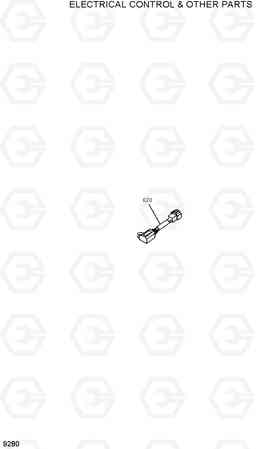 9280 ELECTRICAL CONTORL & OTHER PARTS HDF15/18III, Hyundai