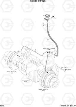 5070 BRAKE PIPING HDF15/18-5, Hyundai