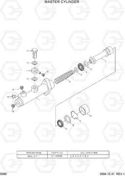 5090 MASTER CYLINDER HDF15/18-5, Hyundai