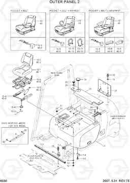 6030 OUTER PANEL 2 HDF15/18-5, Hyundai