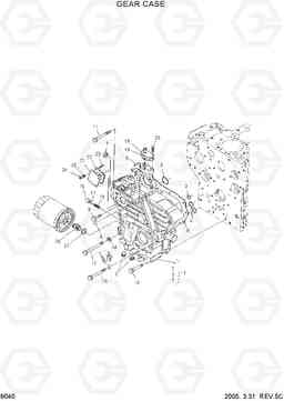 9040 GEAR CASE HDF15/18-5, Hyundai
