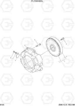 9120 FLYWHEEL HDF15/18-5, Hyundai