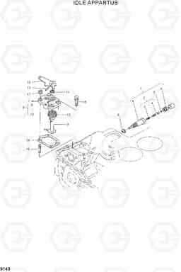 9140 IDLE APPARATUS HDF15/18-5, Hyundai