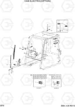 2070 CAB ELECTRIC(OPTION) HDF20/25/30II, Hyundai