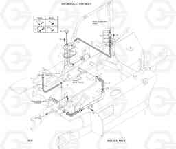 3030 HYDRAULIC PIPING 1 HDF20/25/30II, Hyundai