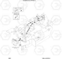 3050 HYDRAULIC PIPING 3 HDF20/25/30II, Hyundai