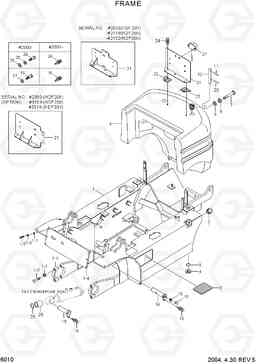 6010 FRAME HDF20/25/30II, Hyundai