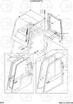 6070 CABIN(OPTION) HDF20/25/30II, Hyundai