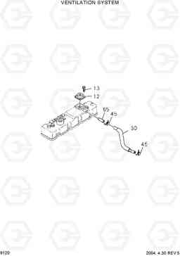 9120 VENTILATION SYSTEM HDF20/25/30II, Hyundai