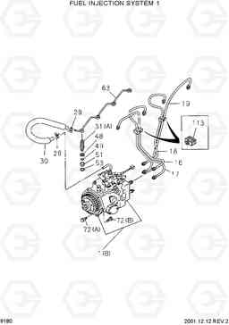 9180 FUEL INJECTION SYSTEM 1 HDF20/25/30II, Hyundai