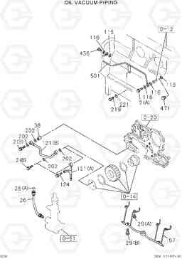 9230 OIL VACUUM PIPING HDF20/25/30II, Hyundai