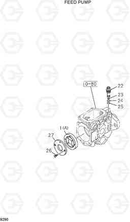 9290 FEED PUMP HDF20/25/30II, Hyundai