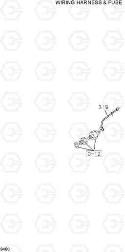 9400 WIRING HARNESS & FUSE HDF20/25/30II, Hyundai