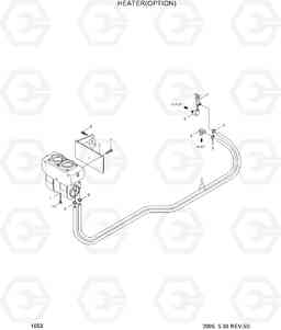 1050 HEATER(OPTION) HDF20/25/30-5, Hyundai