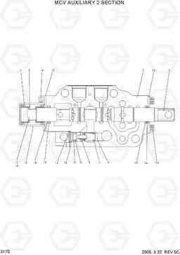 3170 MCV AUXILIARY 2 SECTION HDF20/25/30-5, Hyundai