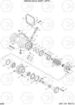 4065 DRIVE AXLE(WET) HDF20/25/30-5, Hyundai