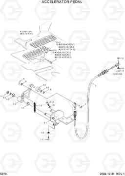 5070 ACCELERATOR PEDAL HDF20/25/30-5, Hyundai