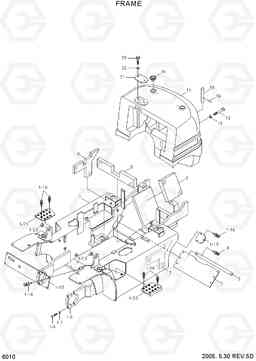 6010 FRAME HDF20/25/30-5, Hyundai