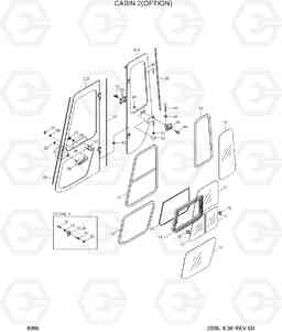 6060 CABIN 2(OPTION) HDF20/25/30-5, Hyundai