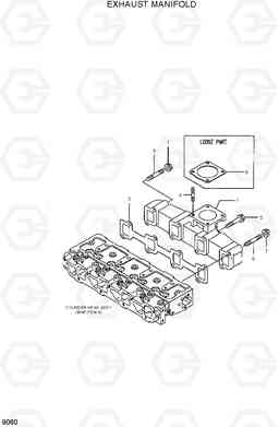 9060 EXHAUST MANIFOLD HDF20/25/30-5, Hyundai