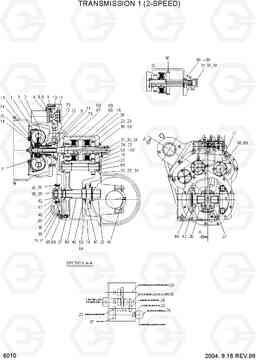 6010 TRANSMISSION 1(2-SPEED) HDF35/45III, Hyundai