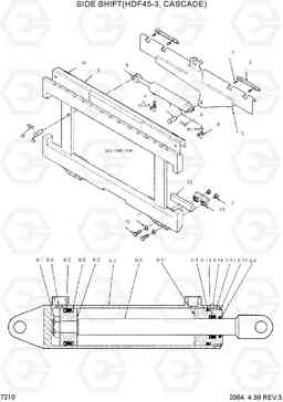 7210 SIDE SHIFT(HDF45-3,CASCADE) HDF35/45III, Hyundai