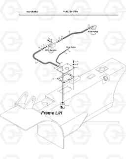 1050 FUEL SYSTEM HDF35/45A, Hyundai