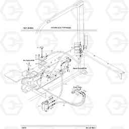 3070 HYDRAULIC PIPING 4 HDF35/45A, Hyundai