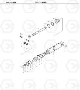 4070 TILT CYLINDER HDF35/45A, Hyundai