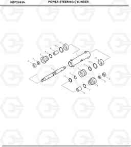 4080 POWER STEERING CYLINDER HDF35/45A, Hyundai
