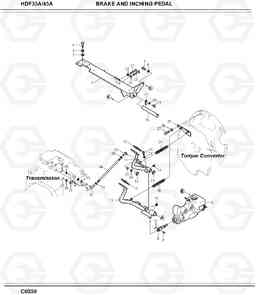 6140 BRAKE & INCHING PEDAL HDF35/45A, Hyundai