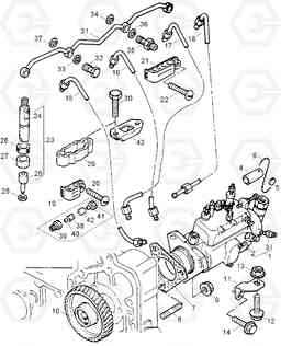 9090 FUEL INJECT SYSTEM 1 HDF35/45A, Hyundai