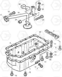 9150 LUBRICATION OIL TANK HDF35/45A, Hyundai